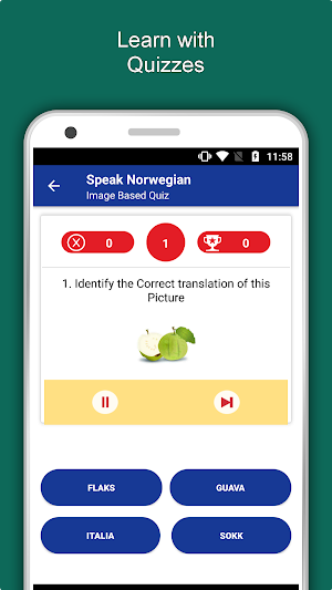 Speak Norwegian : Learn Norwegian Language Offline Screenshot 2