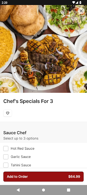 Filfillah Mediterranean Grill Screenshot 2