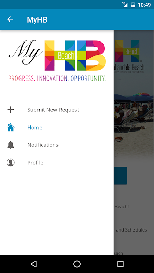 MyHB Screenshot 1