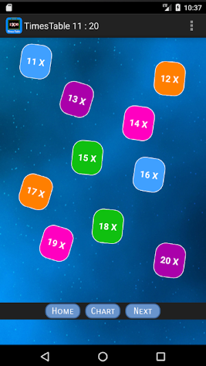 Times Table Memorizer Screenshot 1