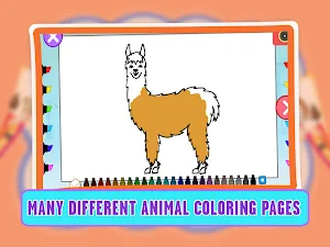 Animal Coloring Pages Kids Games - Learn Animals Screenshot 3