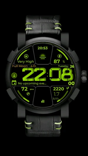 Digital Watch Face CUE003 Screenshot 0
