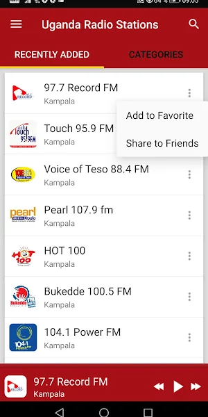 Ugandan Radio Stations Screenshot 1