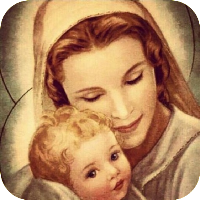 Virgin Mary and Jesus
