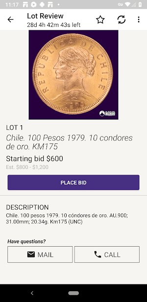 Al Sur del Mundo Subastas Screenshot 2