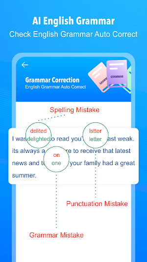 AI Grammar Checker for English - Correct Spelling Screenshot 0