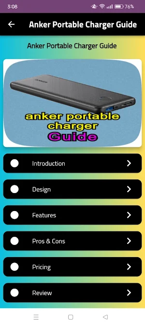 anker portable charger guide Screenshot 0
