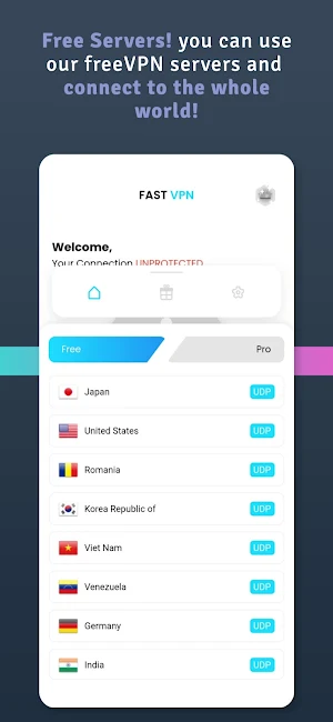 Fast VPN - Super Fast VPN Screenshot 2