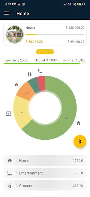 Simple Budget Screenshot 0