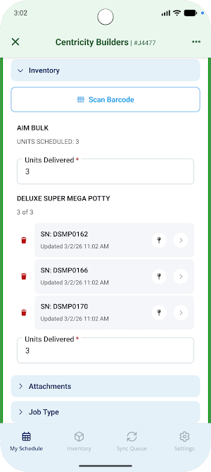 ServiceCore Mobile Screenshot 2