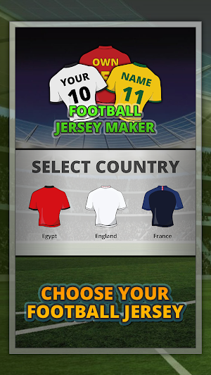 Football Jersey Maker 2018 Screenshot 0