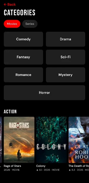 YSN TV: Movies & Series Screenshot 3