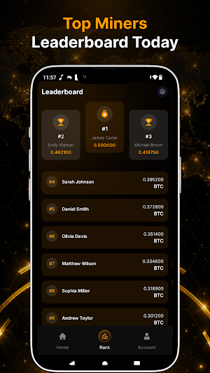 BTC Cloud Miner – Hash Power Screenshot 2