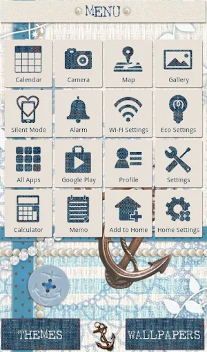 -Natural Marine- Theme +HOME Screenshot 2