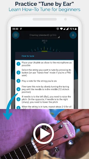 Ukulele Tuner Pocket  - Free App Screenshot 2