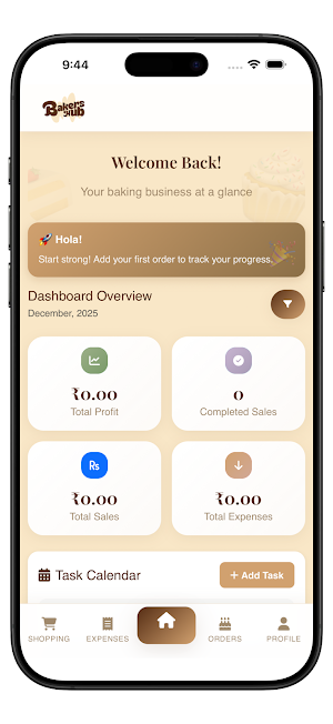 BakersHub: Smart Baking Tool Screenshot 1