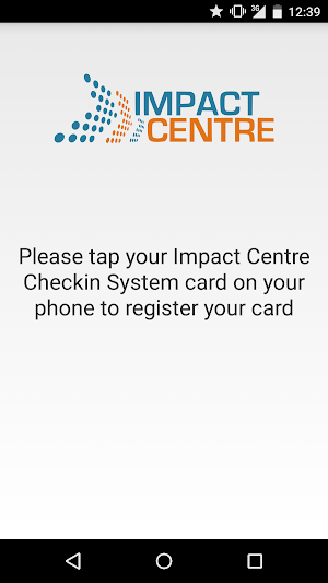 Impact Centre Checkin Screenshot 2
