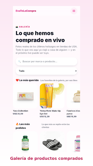 EvaTeLoCompra Screenshot 1