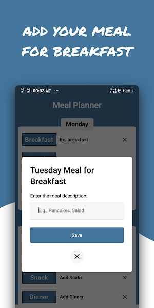 Meal Planner - Grocery List Screenshot 1