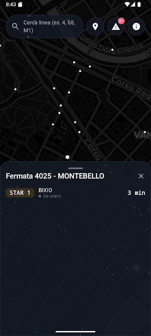 ArrivaTO Screenshot 1