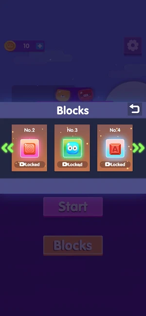 Cat Blocks Blast - Cubes Crush Screenshot 2