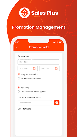 SalesPlus App Screenshot 1