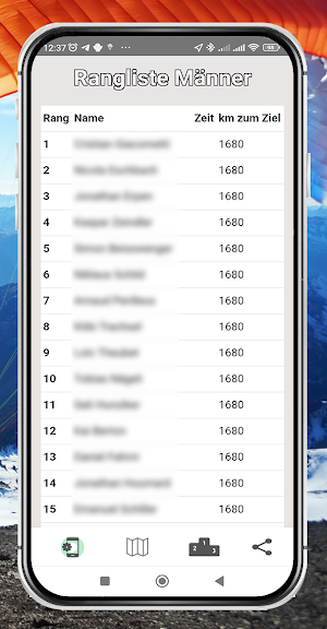 Hike n Fly Live Tracking Screenshot 2