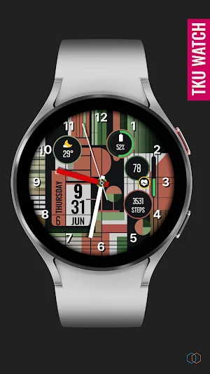 Tku S024 Watch Face Screenshot 3