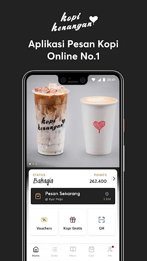 Kopi Kenangan - Asli Indonesia - Grab & Go Coffee Screenshot 0