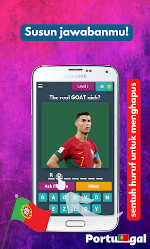 Tebak Pemain Portugal Screenshot 2