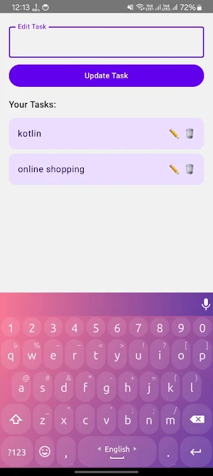 Todo App Screenshot 3