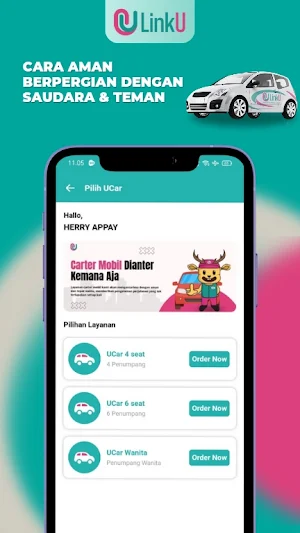 LinkU (Food, Ojek Online&PPOB) Screenshot 3