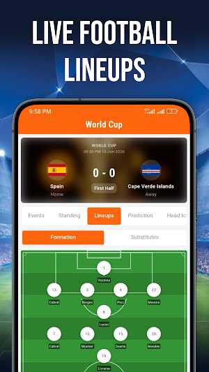 Live Football TV HD FIFA Screenshot 1