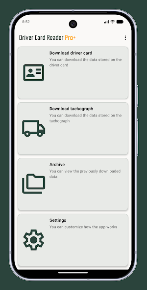 Driver Card Reader Pro+ Screenshot 0