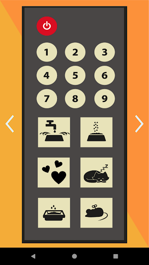 Remote control with cat sounds Screenshot 1