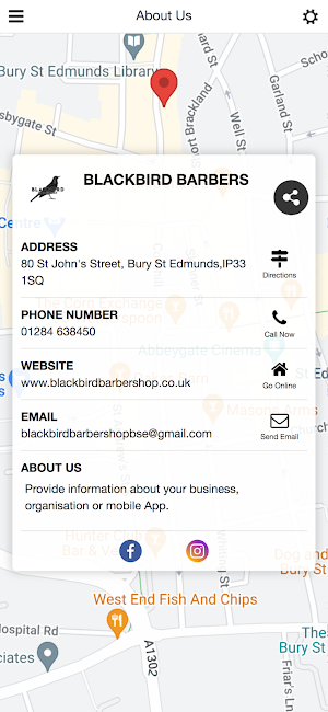 Blackbird Barbers Screenshot 2