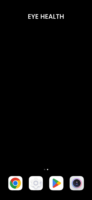 Real Black Wallpaper Screenshot 2