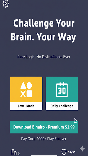 Binary Puzzle Plus Screenshot 3