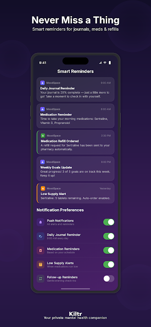 Kiltr - Health & Wellbeing Screenshot 0