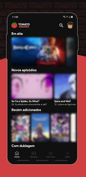 Tomato - Animes e Mangás Screenshot 0