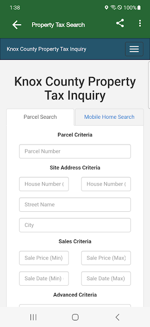 Knox County Treasurer IL Screenshot 2