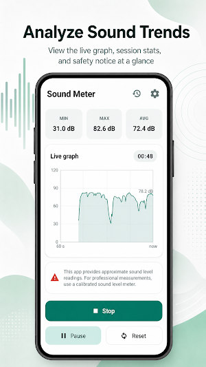 Sound Meter Screenshot 2