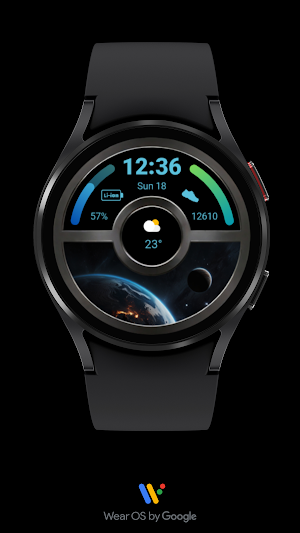 Space Window watch face Screenshot 2