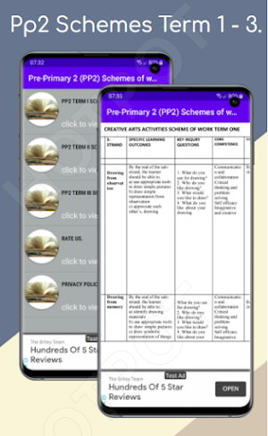 PP2 All Schemes of work. Screenshot 2