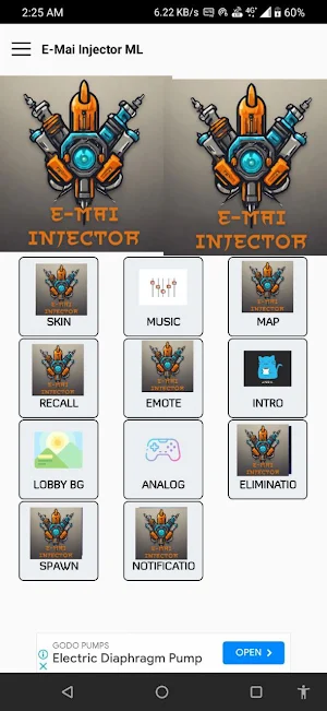 E-Mai Injector Screenshot 1