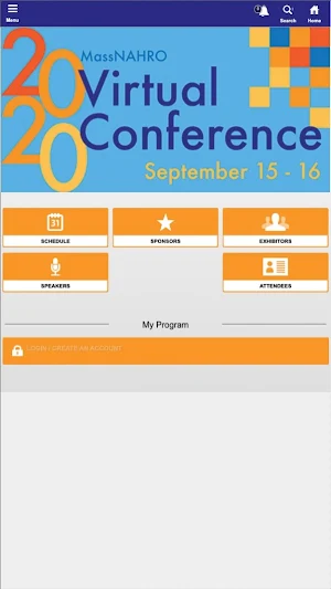 MassNAHRO Events Screenshot 0