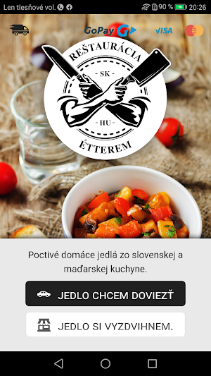 Reštaurácia SK HU Étterem Screenshot 0