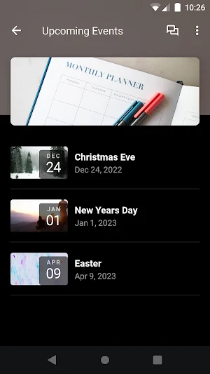myCCF Screenshot 2