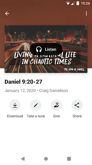 Calvary Church Screenshot 2