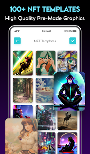 NFT art creator unipixel Screenshot 2